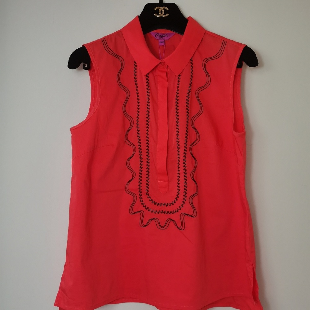 NWT The Sleeveless Shirt